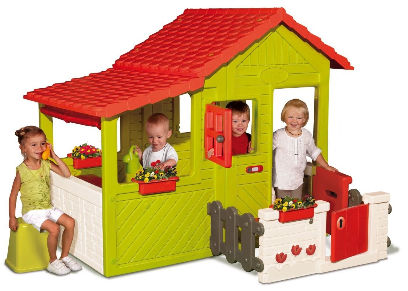 store.bg - Детска сглобяема къща за игра - Floral House - играчка