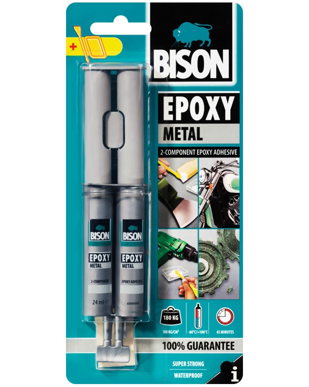    Bison Epoxy Metal - 24 ml - 