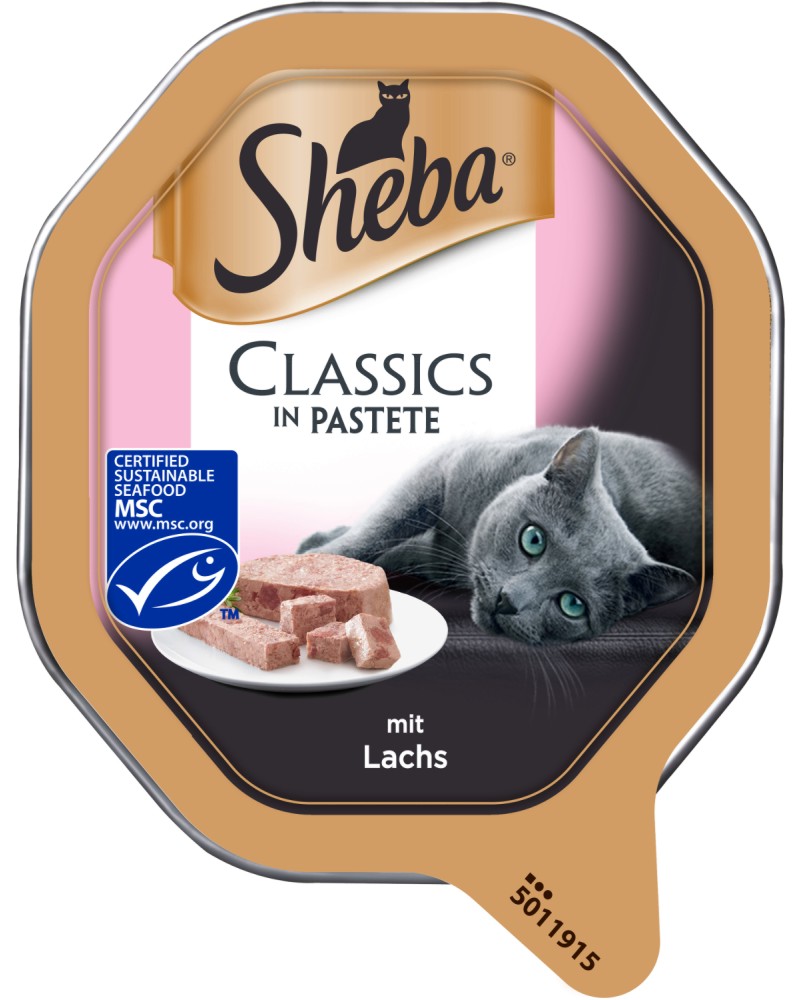 Sheba Tray Salmon Classics in Pastete -         1  -   85 g - 