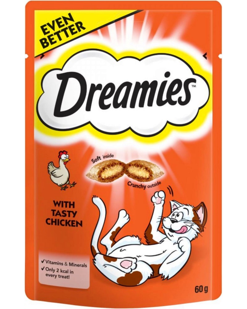 Dreamies with Chicken -          8  -   60 g - 