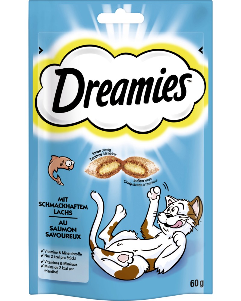 Dreamies with Salmon -         8  -   60 g - 