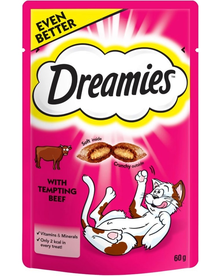 Dreamies with Beef -          8  -   60 g - 