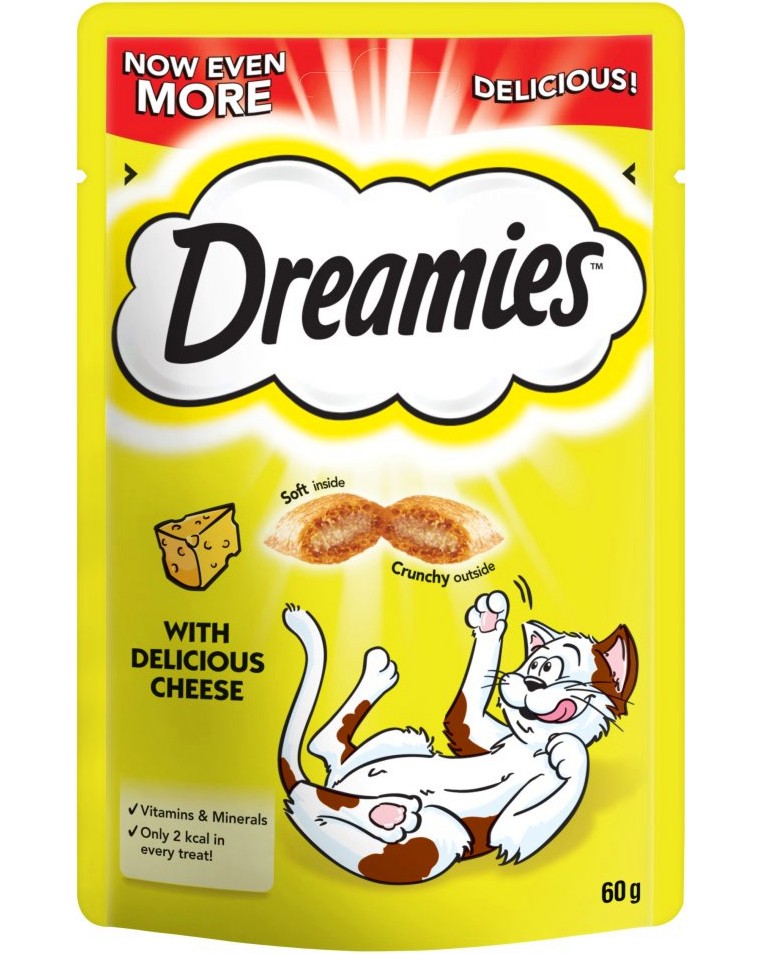 Dreamies with Cheese -         8  -   60 g - 