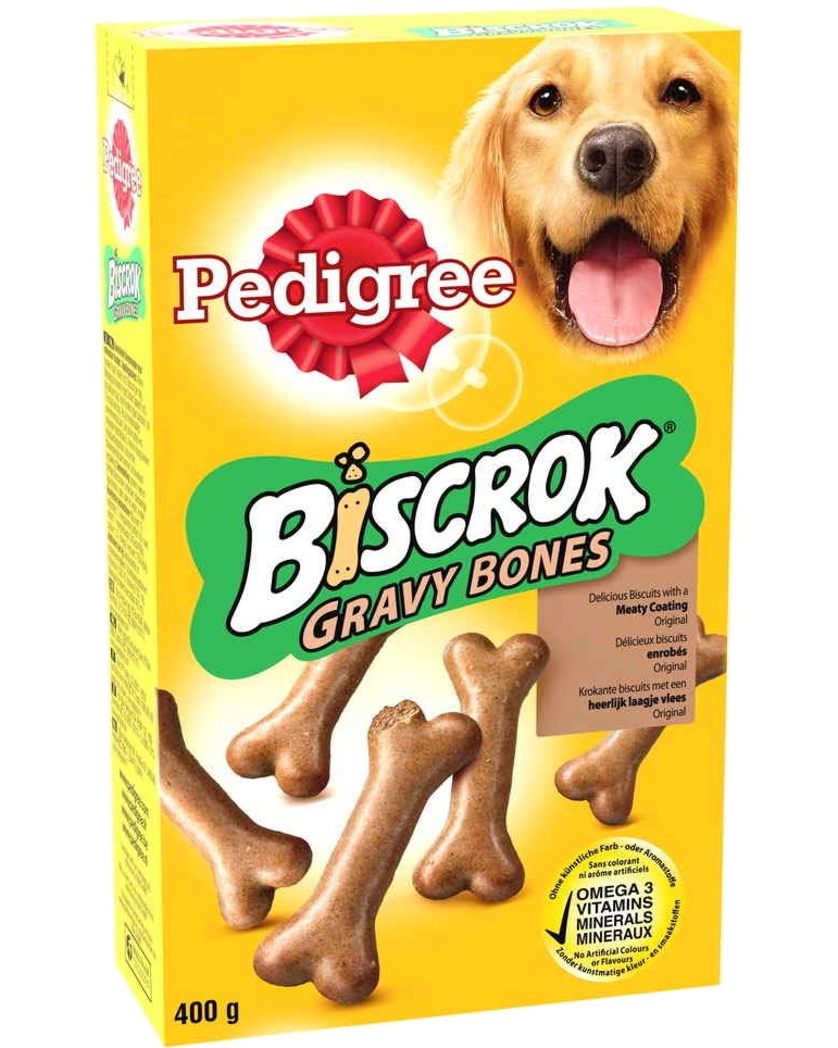 Pedigree Biscrok Gravy Bones -       1  -   400 g - 