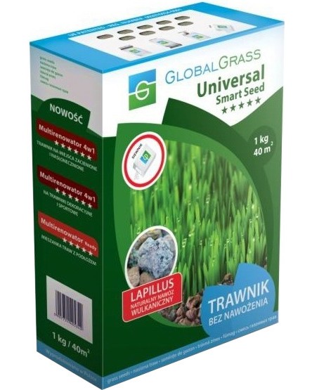    Global Grass Smart seed - 1 kg  - 