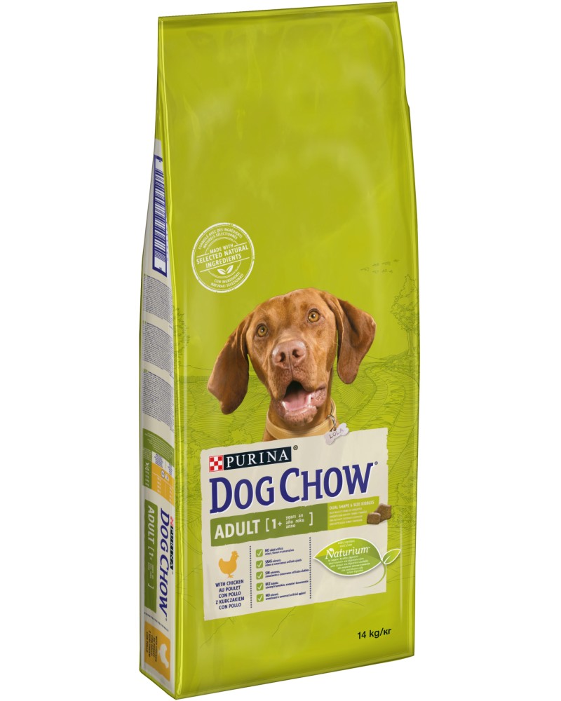 Dog Chow with Chicken Adult 1+ Years -            1  -   14 kg - 