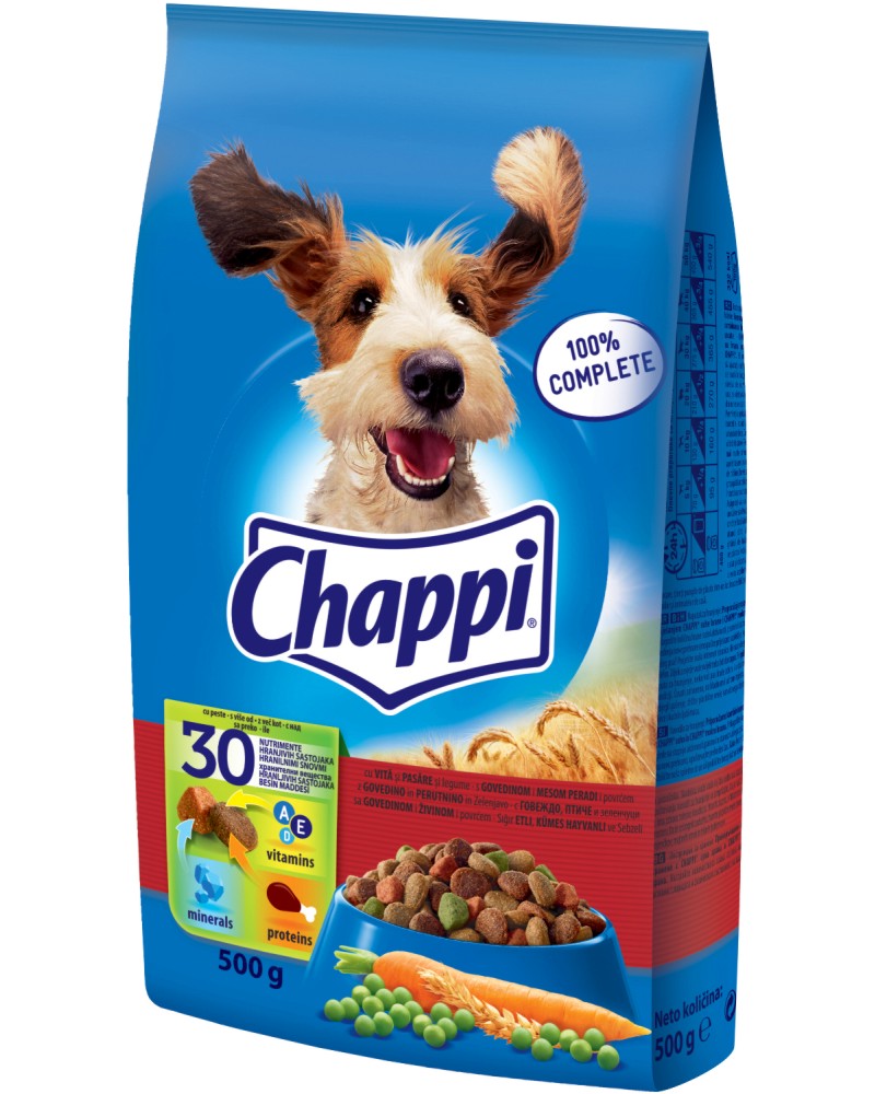     Chappi Dry Beef & Poultry Adult - 500 g ÷ 13.5 kg,     ,      - 