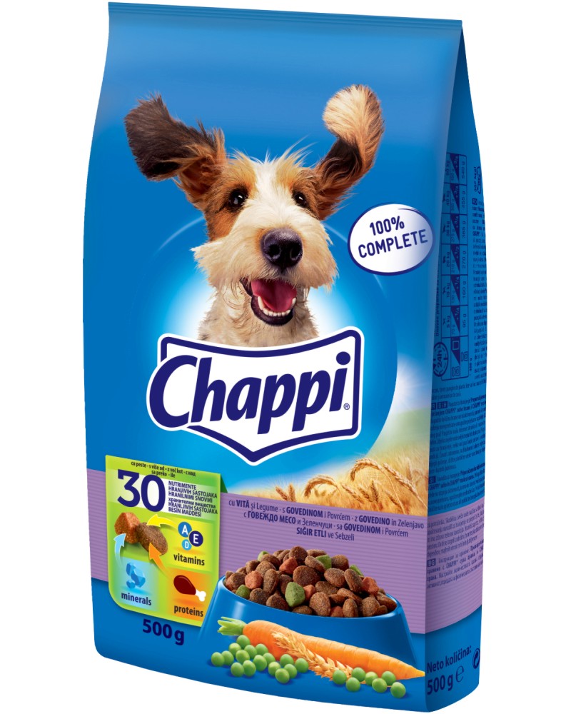 Chappi Dry Beef Adult -           -   500 g ÷ 13.5 kg - 