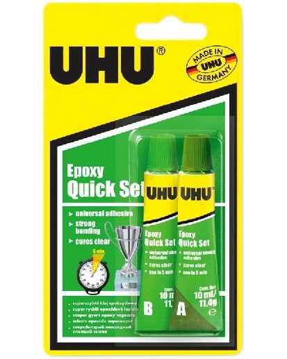    UHU Quick Set - 2  10 ml - 