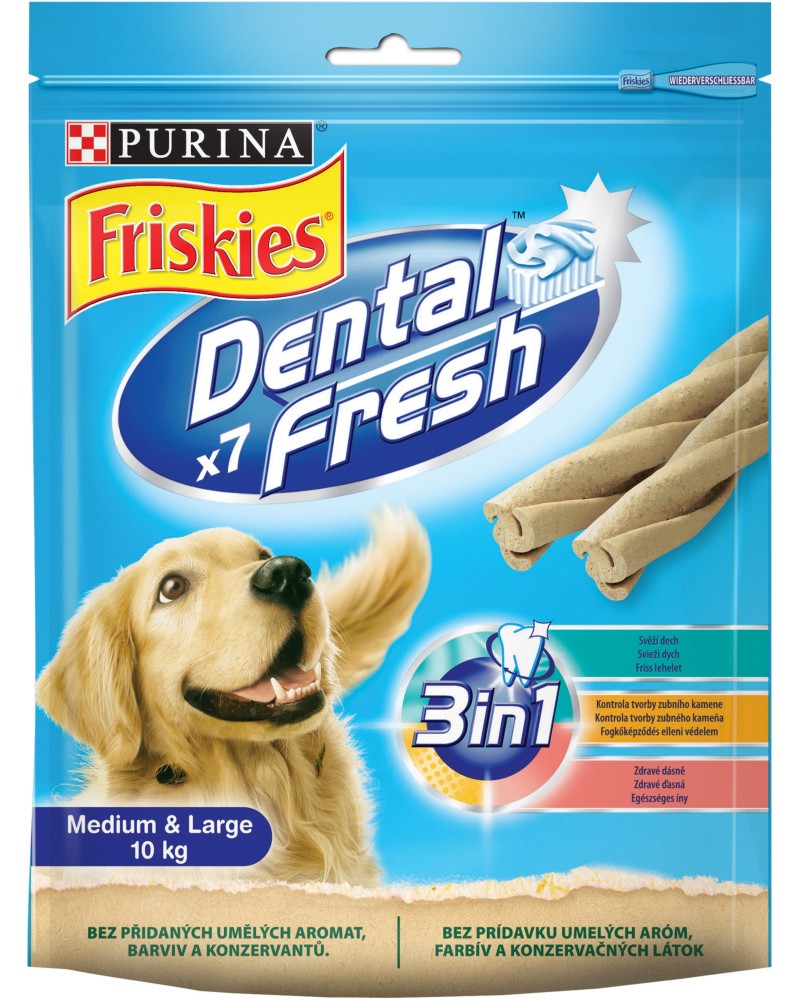     Friskies Dental Fresh 3 in 1 -   7 ,    ,      - 