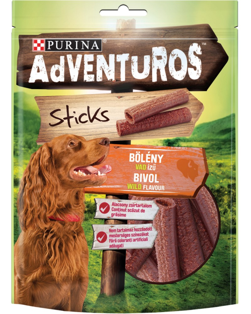 Adventuros Sticks Buffalo Wild Flavour -            -   120 g - 