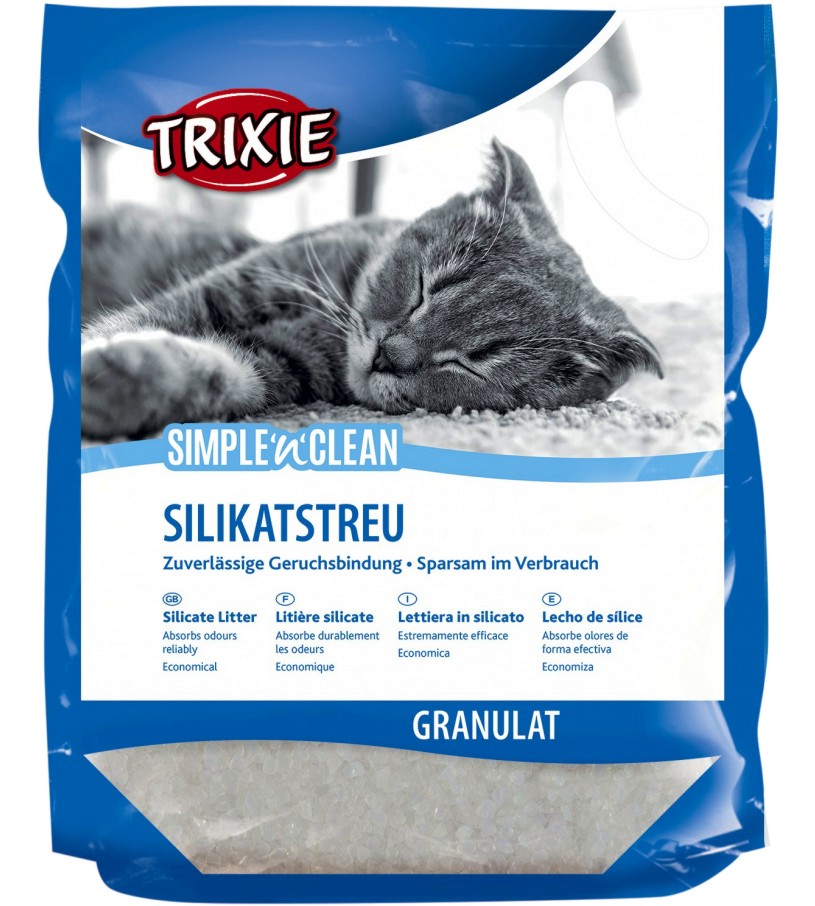 Trixie Simple'n'Clean Silicate Litter -      -   3.8 l  5 l - 