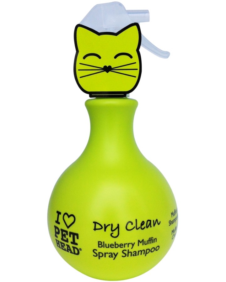 Pet Head Cat Dry Clean Spray Shampoo -          -   450 ml - 