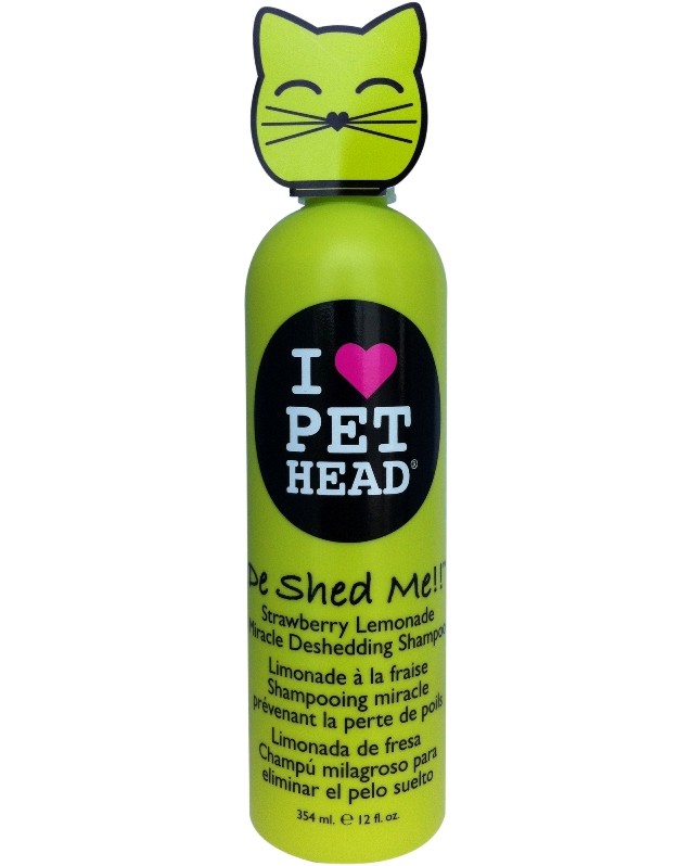 Pet Head De Shed Me Cat Shampoo -         -   354 ml - 