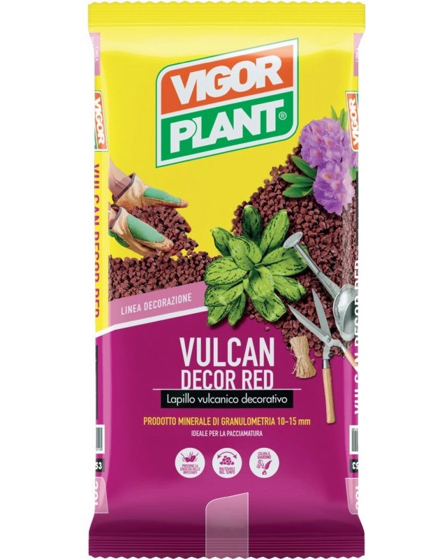  Vigorplant Vulcan Decor Red - 20 l - 