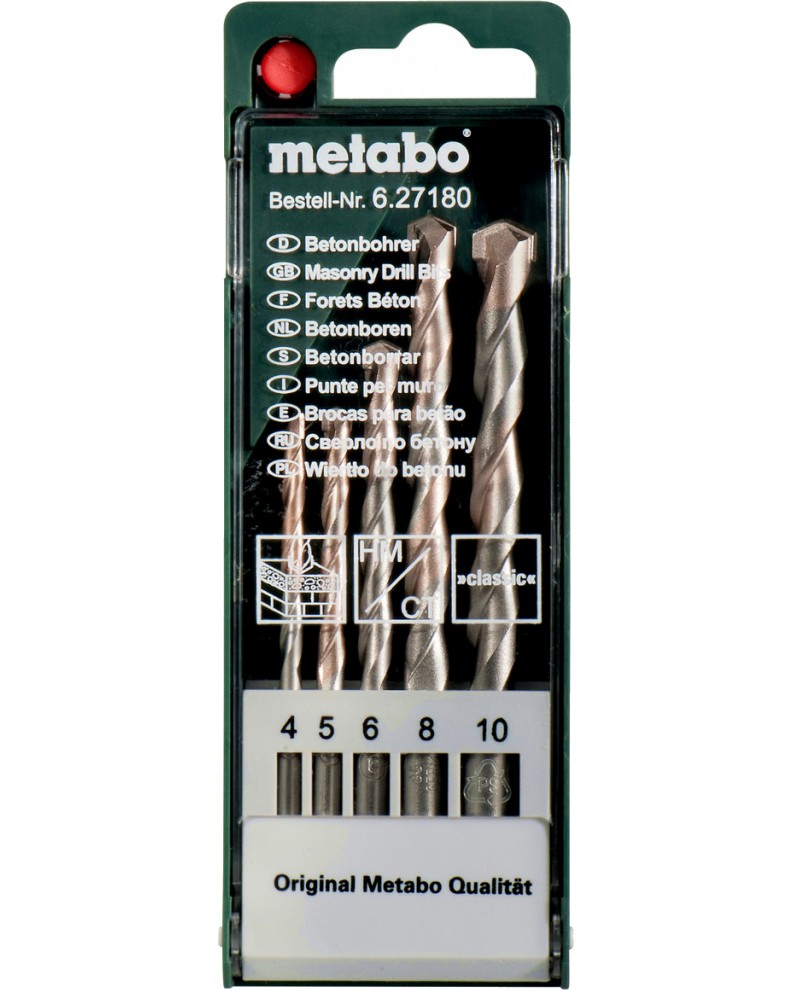     Metabo - 5    ∅ 4 - 10 mm - 