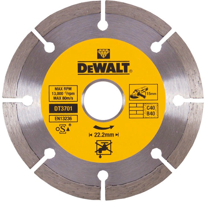      DeWalt - ∅ 115 / 1.75 / 22.23 mm   Diamond Edge - 