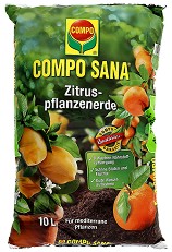 Торопочвена смес за цитрусови растения Compo Sana - 10 l - 