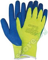 Зимни ръкавици Decorex Sapffire - 12 чифта с размер 10 (25 cm) - 