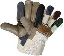 Работни ръкавици от телешка кожа Firefinch - Размер 11 (29 cm) - 
