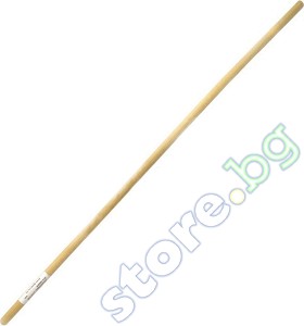 Дървена дръжка за инструменти ∅ 2.2 cm - 120 cm без резба - 