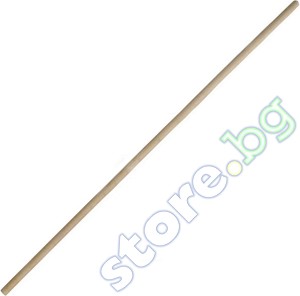 Дървена дръжка за гребло ∅ 3.2 cm - 150 cm - 
