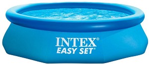 Надуваем басейн Intex Easy Set - басейн