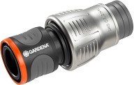 Преходник за маркуч ∅ 3/4" Gardena - Със стоп клапа от серията Premium - 