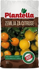 Торфена смес за цитрусови растения Plantella - 10 l - 