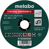 Диск за метал Metabo Inox TF 41 - ∅ 125 / 1 / 22.2 mm - 