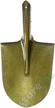 Права лопата със заоблен връх Herly Gold - За дръжка с диаметър ∅ 40 mm - 