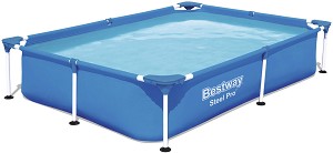 Правоъгълен сглобяем басейн Bestway - От серията Steel Pro - басейн